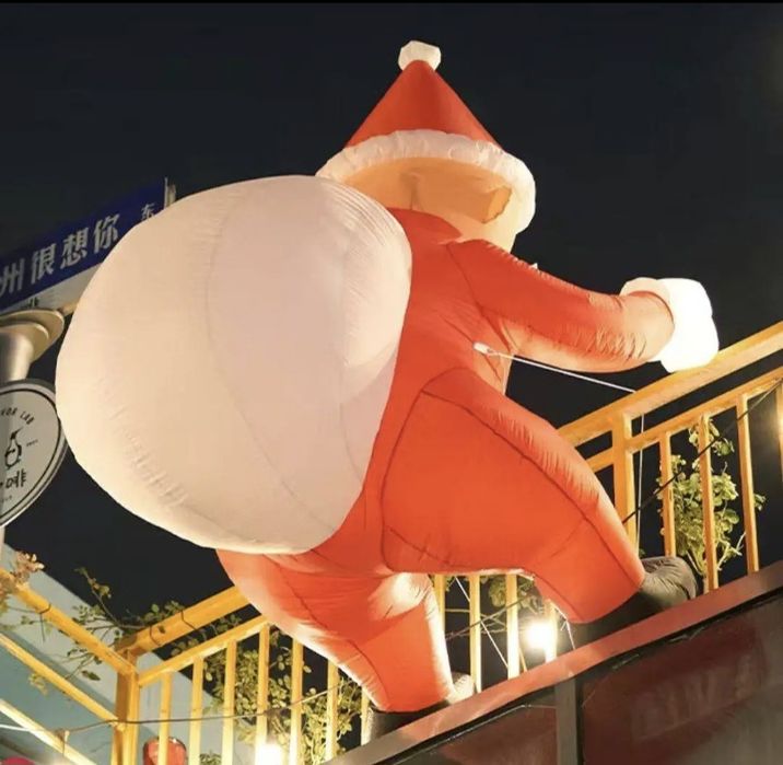 Фигура надувной дела мороза