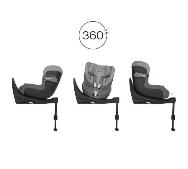 Стол за кола Cybex Sirona S2 i-Size, плюс база, 61 - 105 см