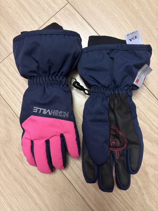 Manusi zapada impermeabile Decathlon si C&A baiat/fata