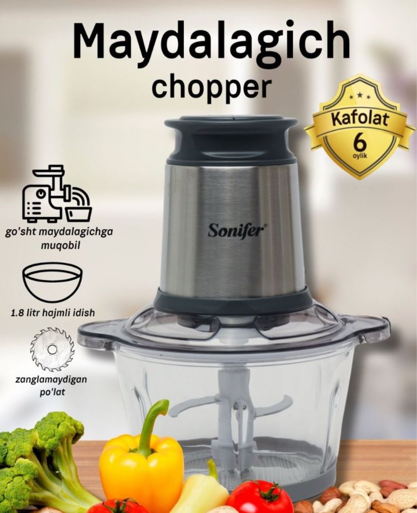 Blender Choper Samsung Bosch Lg Sonifer