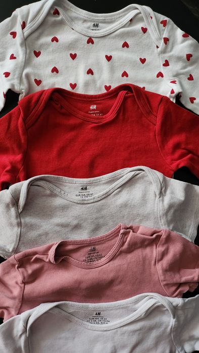 Лот бодита H&m 3-4год