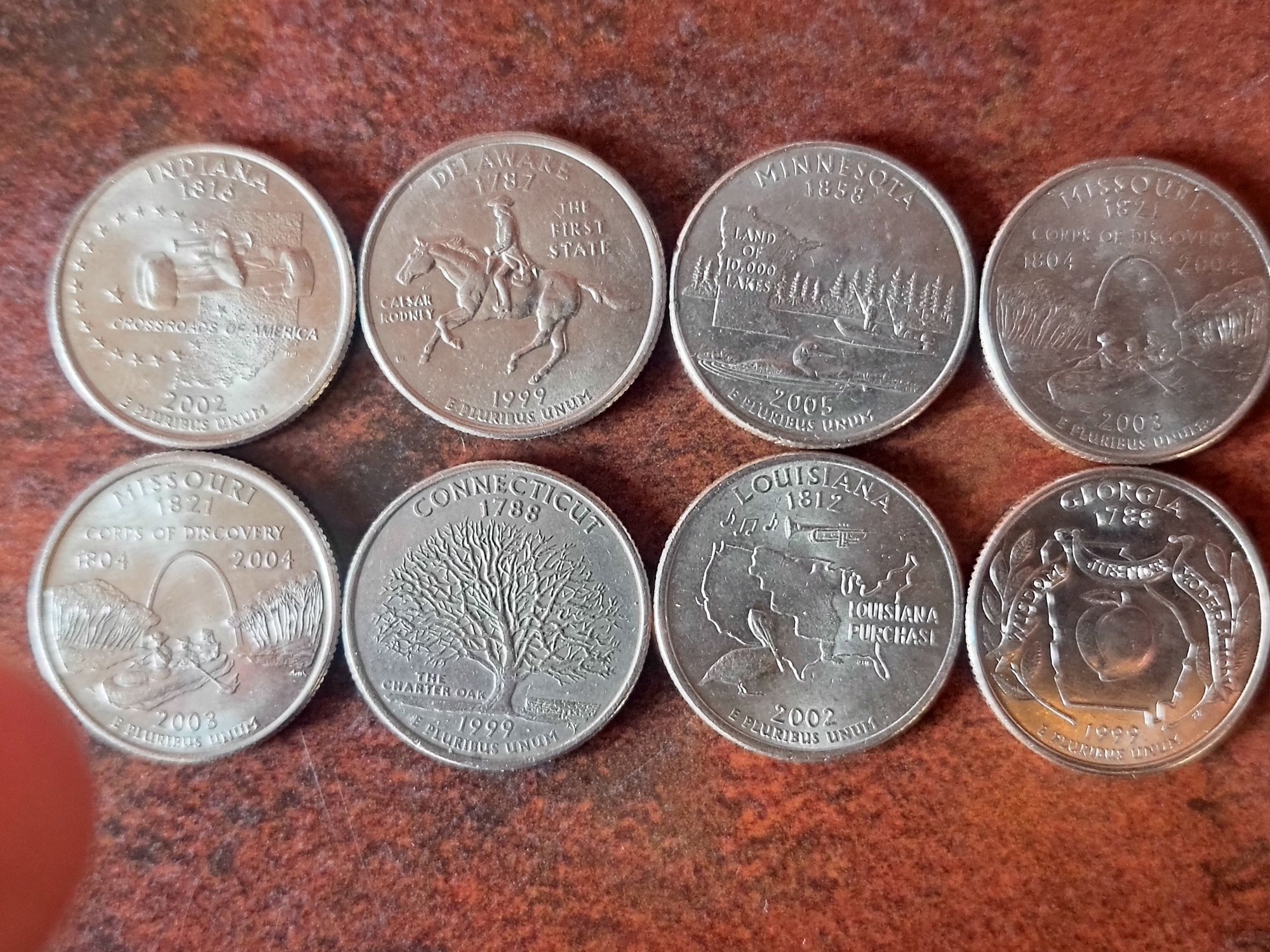 monede S.U.A. 1910-2017 , 156 piese