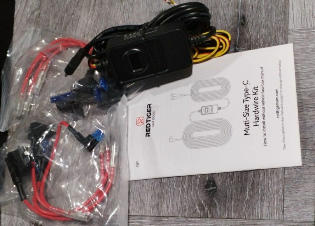 Camera de bord REDTIGER 4k ultra clar wifi &app control GPS tracking F