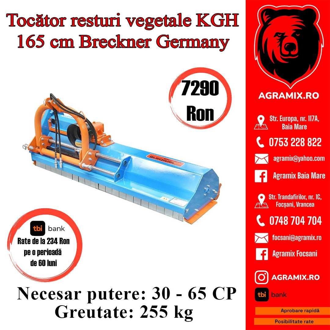 Tocatoare resturi vegetale nou hidraulice KGH 1.05-1.25-1.45-1.65 m