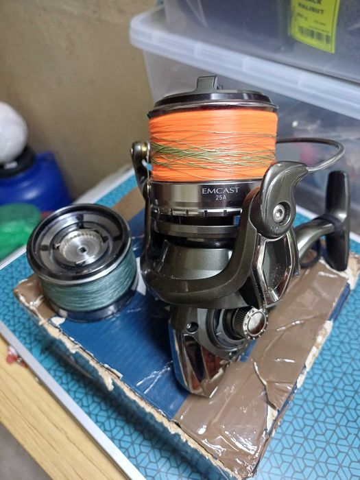 mulineta feeder, crap: Daiwa Emcast 25A