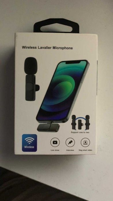 Продам НОВЫЙ беспроводной микрофон (петличка)