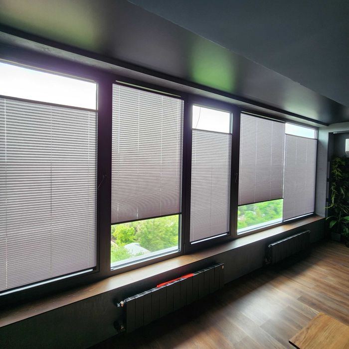 Jalyuzi жалюзи ПЛИССЕ без сверления