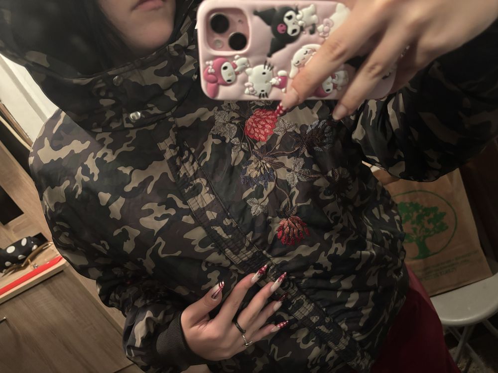 Зимно камофлажно яке Zara