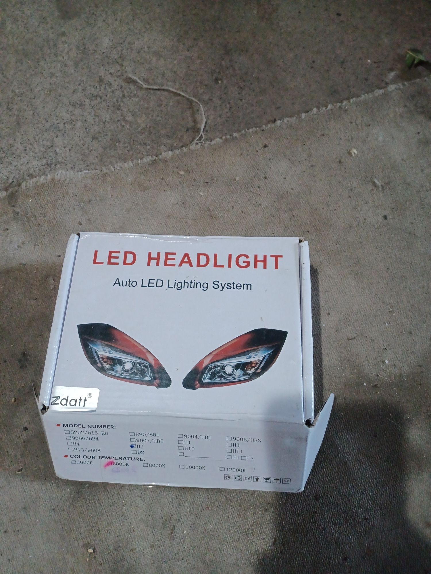 Vând becuri led h 7