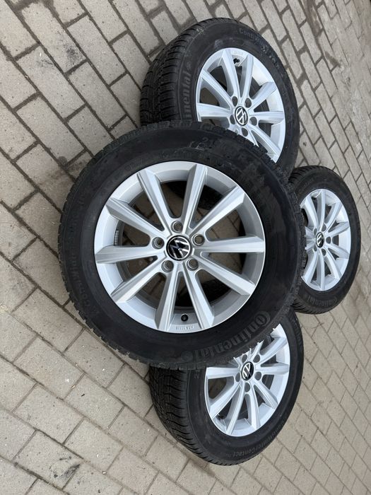 Jante Vw Passat B8 Facelift 215 60 16 continental iarna