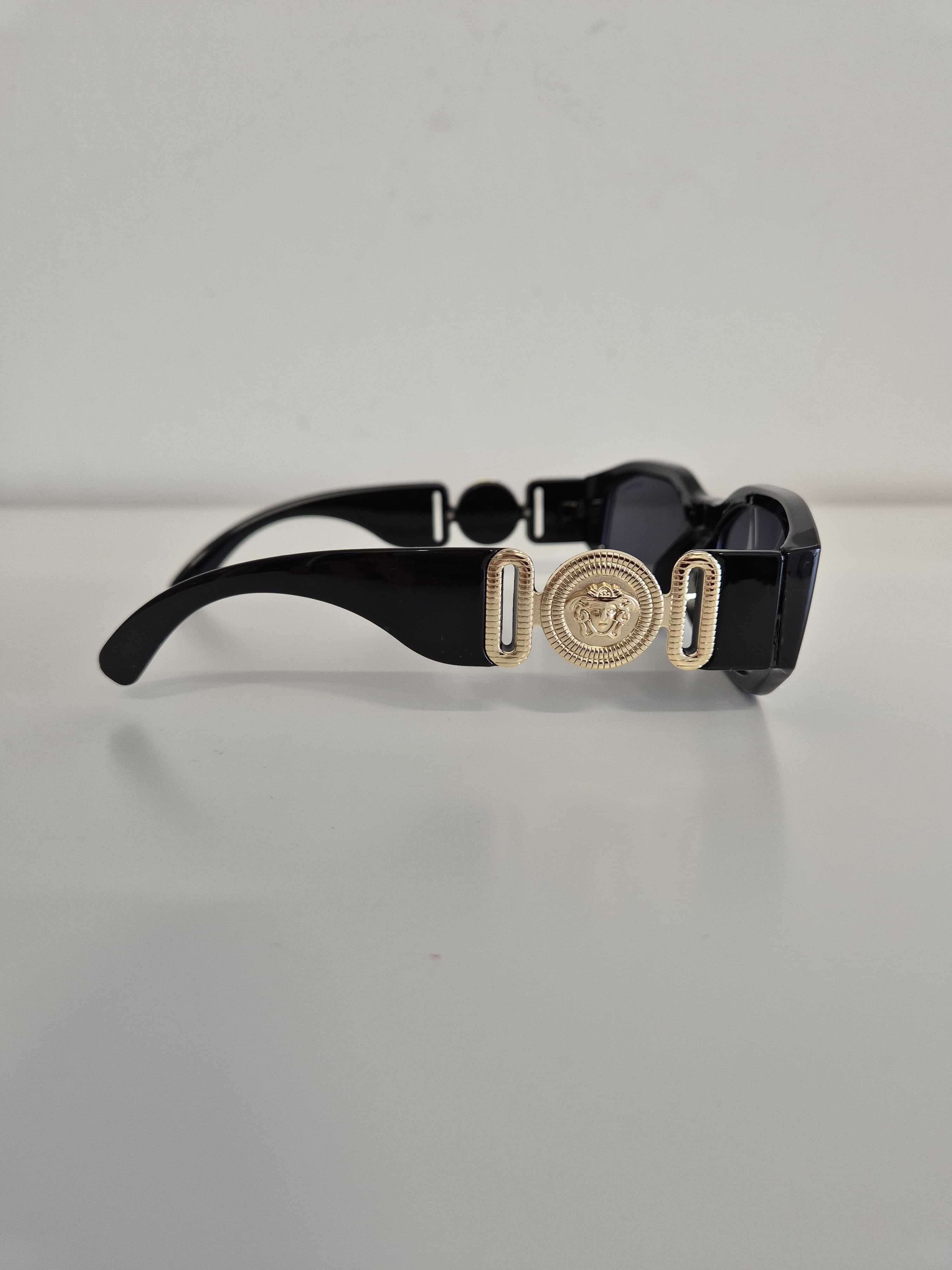 Ochelari de soare Versace Medusa Negru/Alb