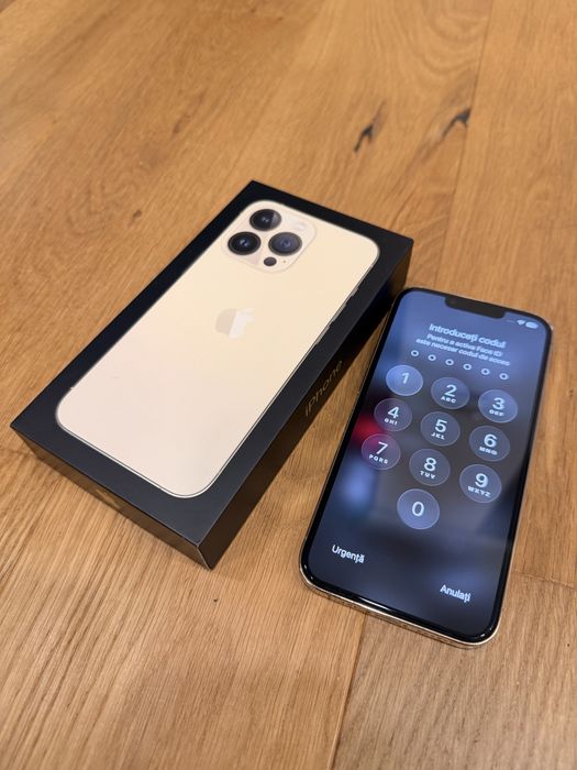 Iphone 13pro 1tb gold impecabil