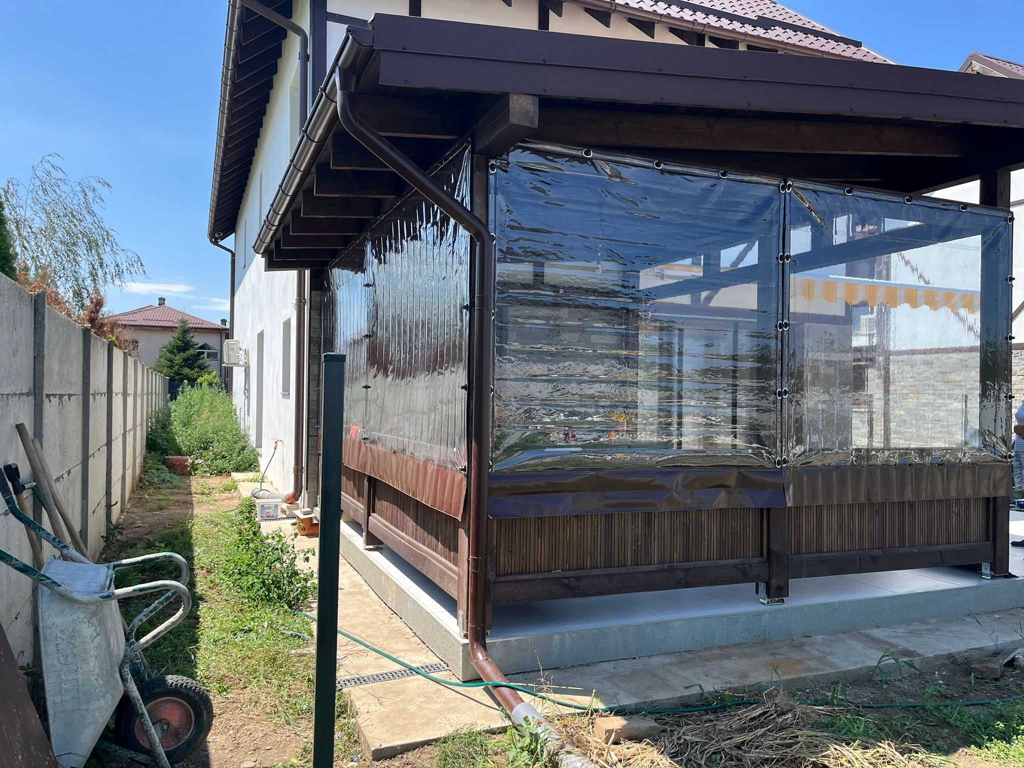 Inchideri terase-Folie transparenta-Cristal