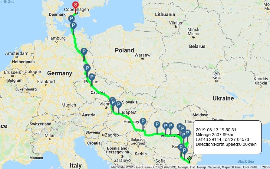 30 модела GPS с БЕЗПЛАТНО онлайн проследяване - тракер / tracker