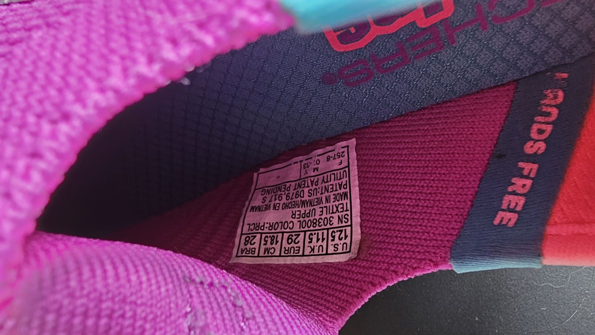 Adidasi copii Skechers Flip-ins marime 29 18.5 cm