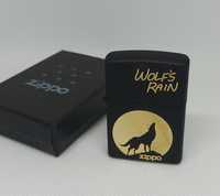 Бензиновая зажигалка Zippo.Zippo Wolf black.Подарочная зажигалка зиппо