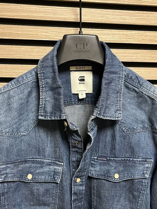 G Star RAW : 3301 Slim Shirt - НОВА размер ХЛ / Оригинал