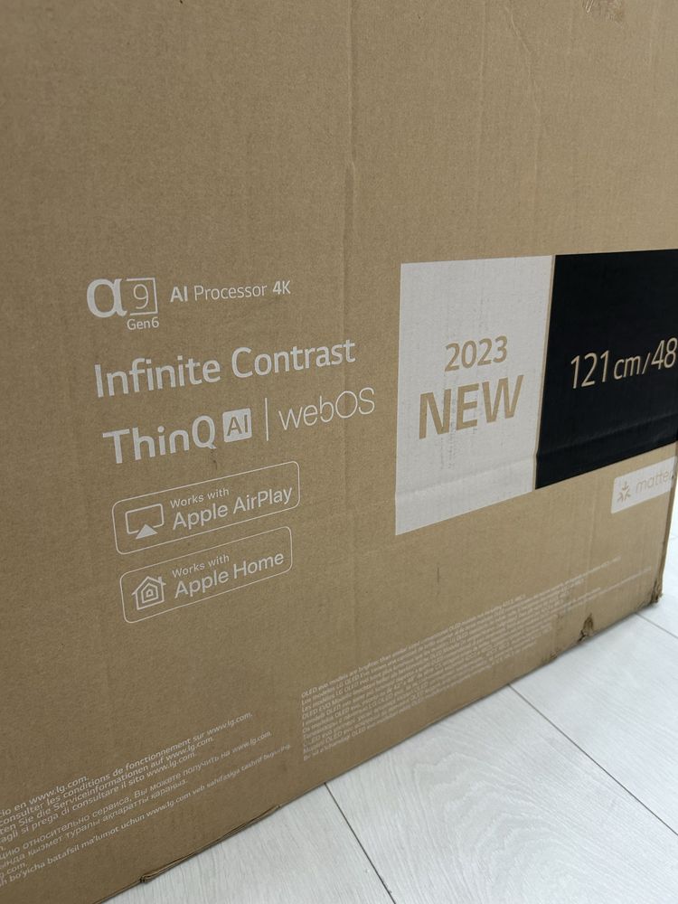 Televizor LG OLED evo 48C31LA, 121 cm, Smart, 4K Ultra HD, 100 Hz, Nou