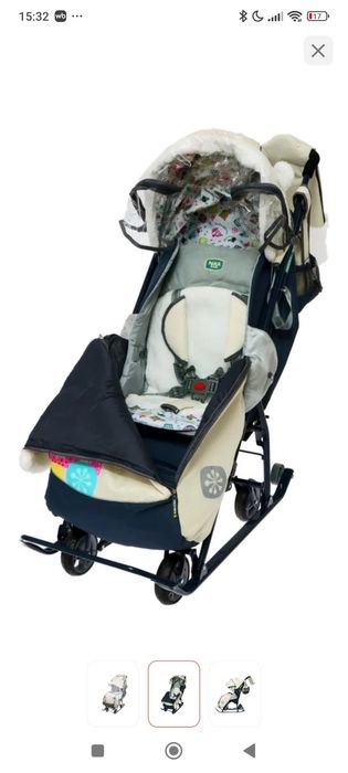 Продам санки-коляски Nika