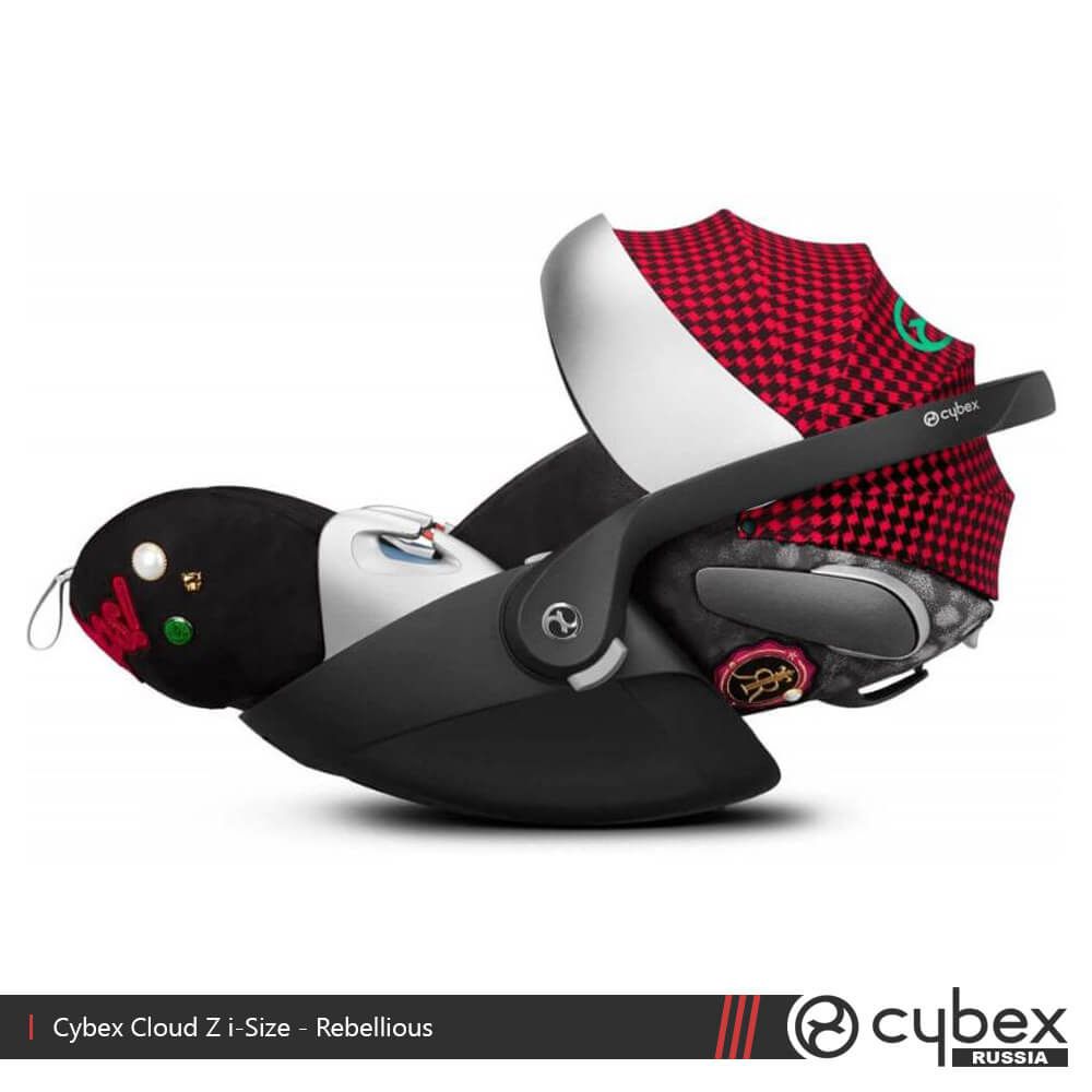 Автокресло Cybex Cloud Z i-Size Rebellious (автолюлька)