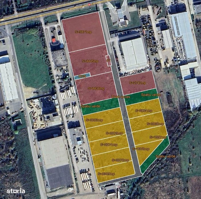 De vanzare teren comercial - industrial, Timisoara