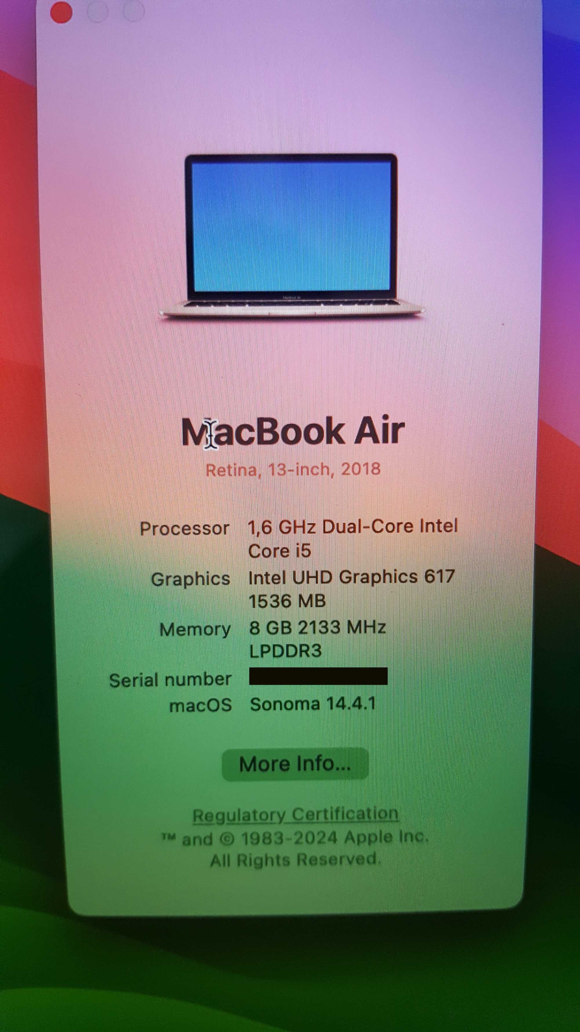Apple Macbook Air Rose Gold 13 2019