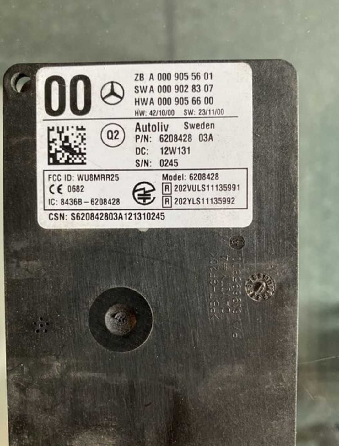 Mercedes radar modul unghi mort distronic w222 w205 w213 w166 w176
