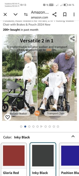 Scaun rulant Vocic Rollator