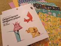 Оригами - хартия и книга за правене на фигурки от хартия