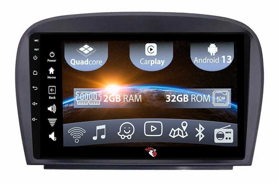 Navigatie NAVI-IT, SL Benz 2GB RAM 32GB ROM, Display 8 Inch, Bluetooth