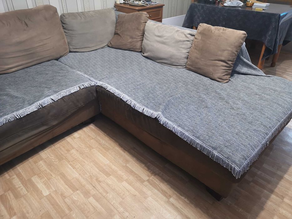 Ъглов диван голям