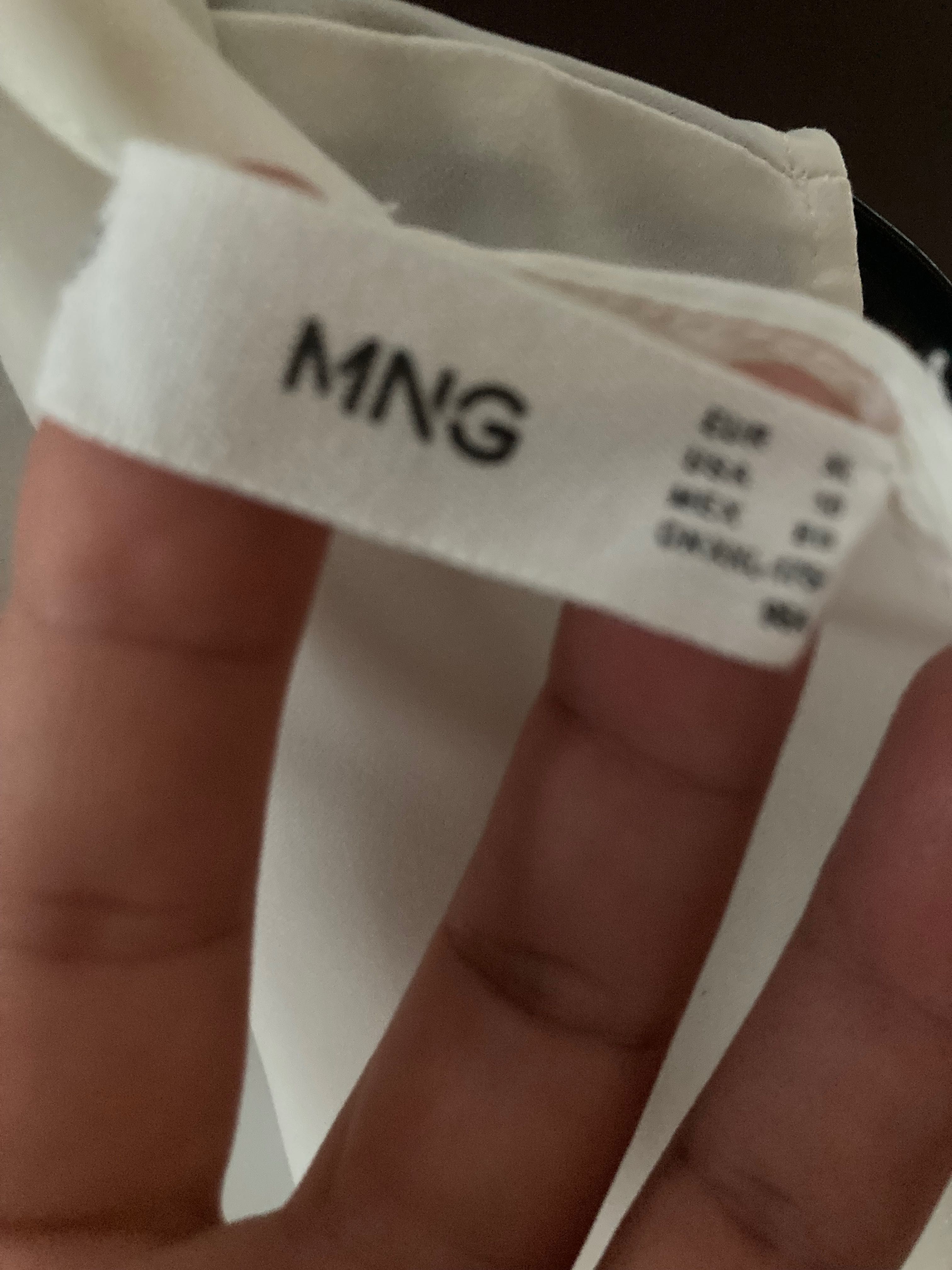 Дамска риза без ръкави, закопчаване отзад и връзка на Mango XL