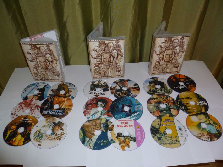 CLINT EASTWOOD -DVD- Filmography  1966-2002