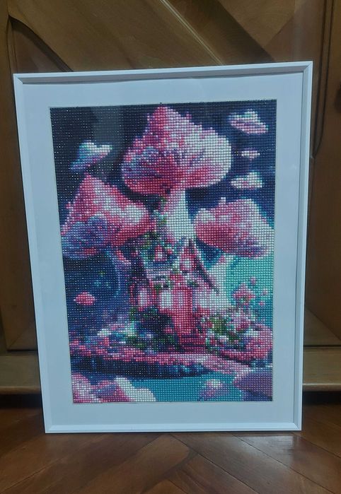 Нареден диамантен гоблен с рамка