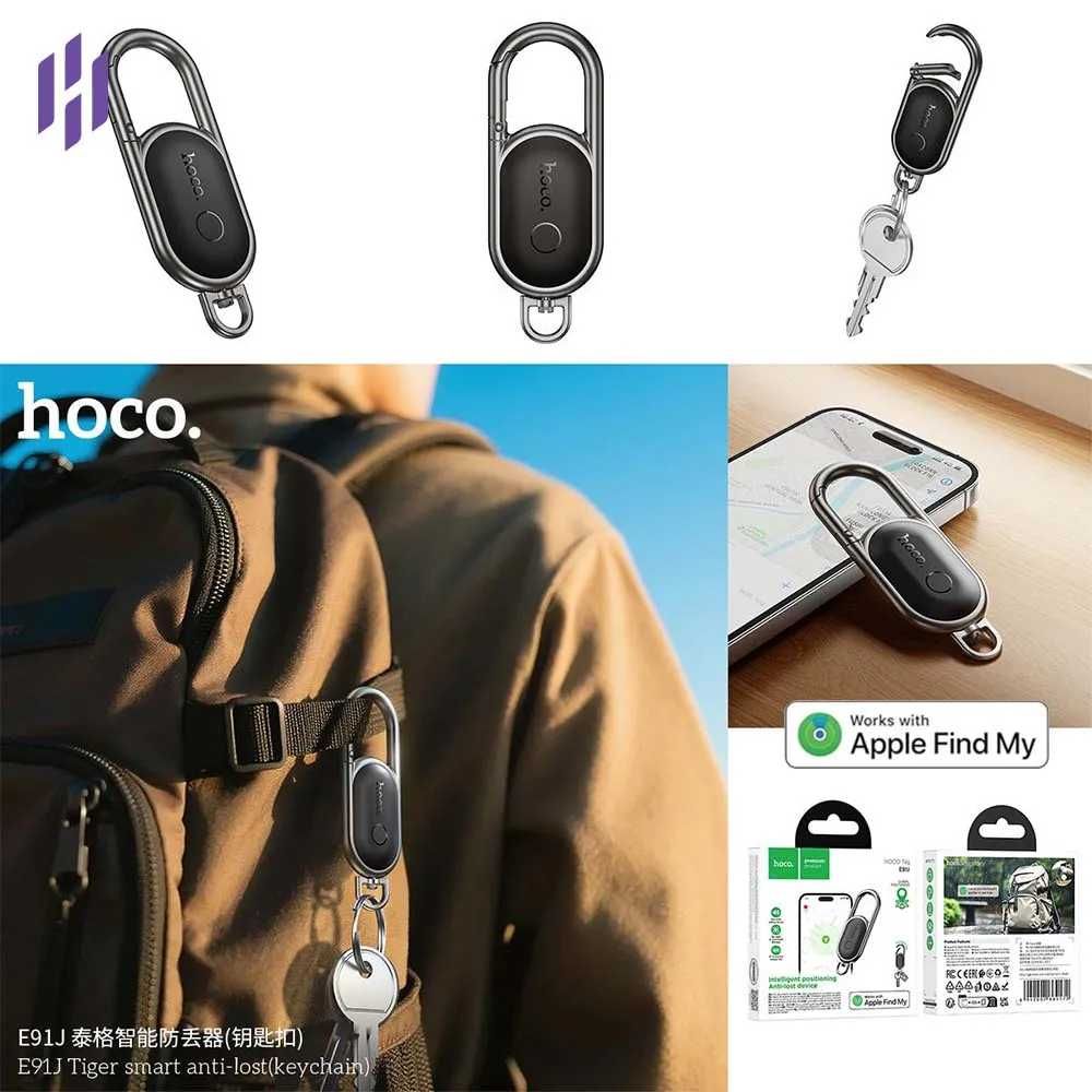 Hoco E91J — умный брелок- gps трекер для Apple. Есть доставка