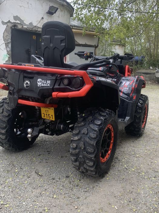 Atv can-am outlander xmr 1000R
