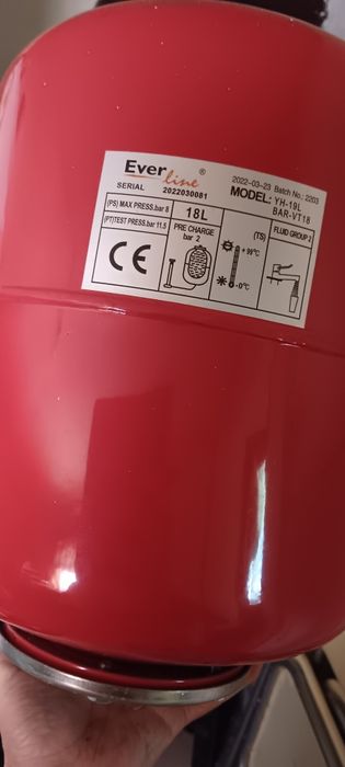 Vas de expansiune 18 L