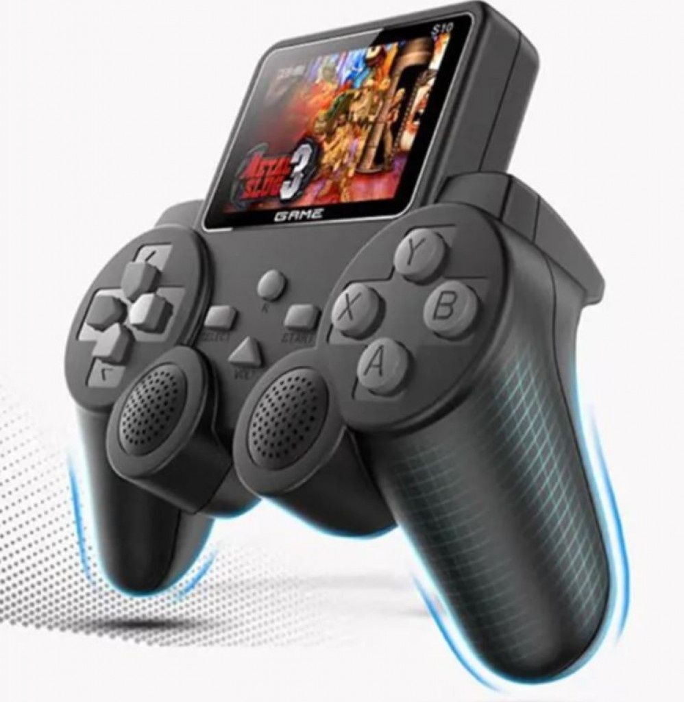 Преносима игрална конзола с Gamepad KEKEGAME S10, 520 игри TFT дисплей