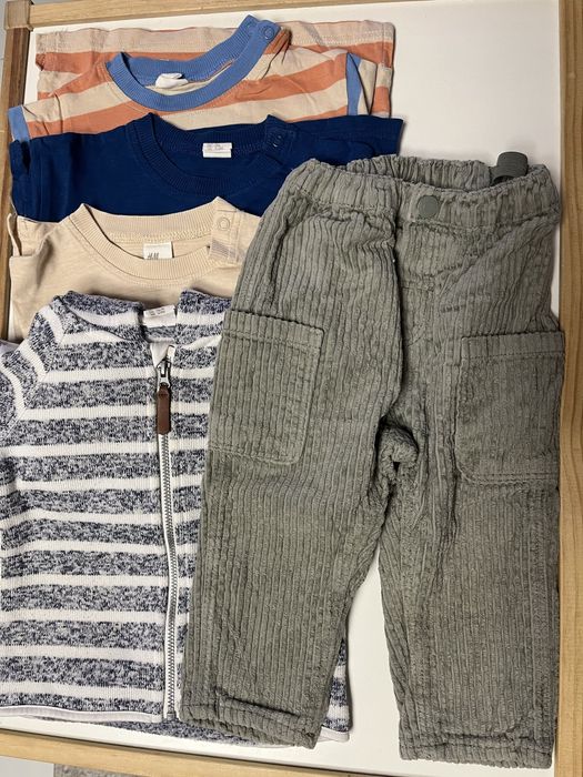 Дрешки за момче Zara HM Next 80 86 и 92 размер