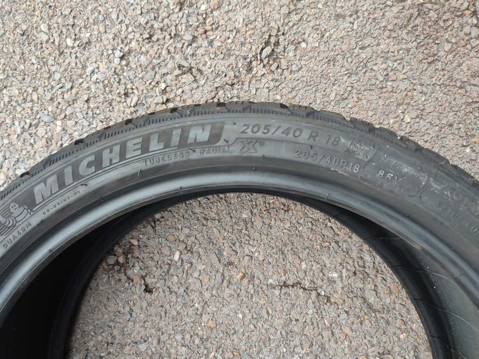 205/40/18" 2бр Michelin pilot alpin 5,dot2421,7mm