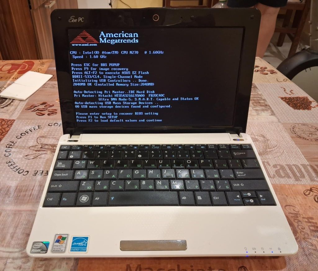 Лаптоп Asus Eee PC 1005HA