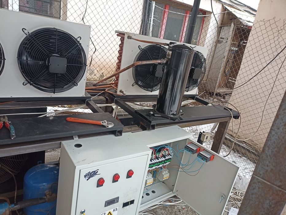 Холодильные установки,монтаж любой сложности