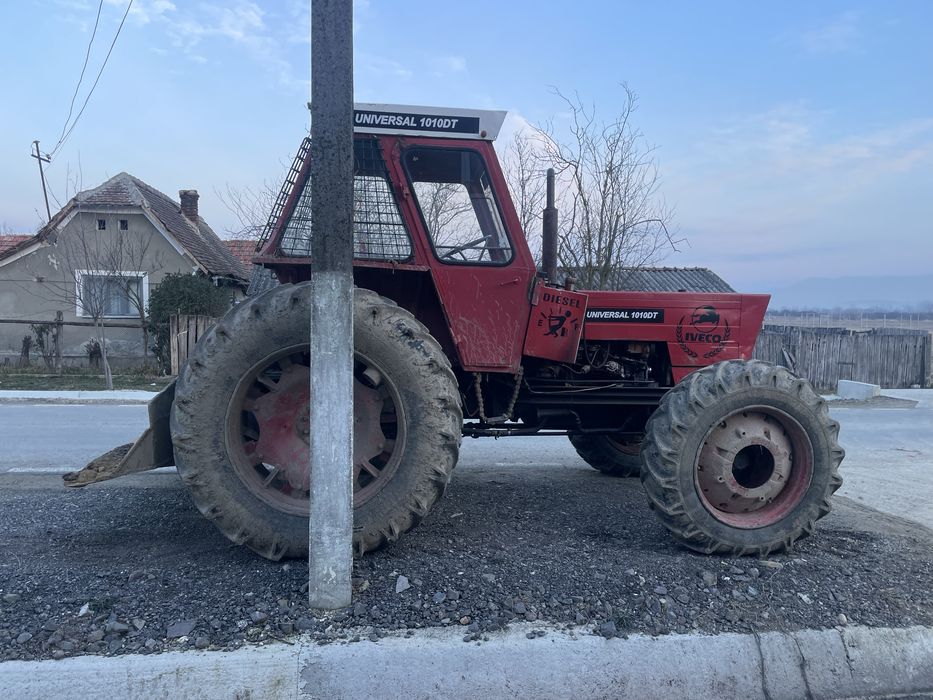 Tractor forestier DT1010 4x4 modificat cu motor de iveco