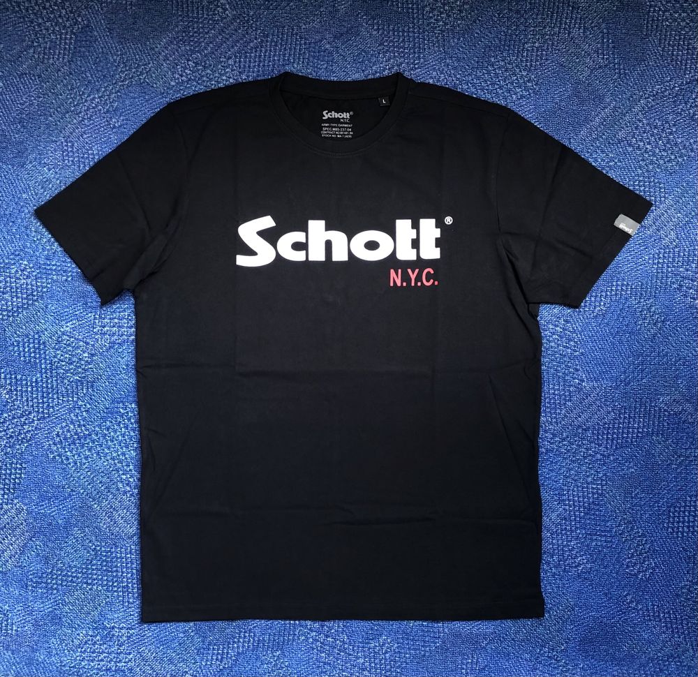 Fanatics MLB New York Mets / Schott NY ОРИГИНАЛНИ мъжки тениски - S/M
