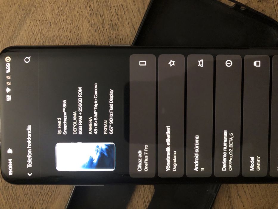 One plus 7 pro 8/256