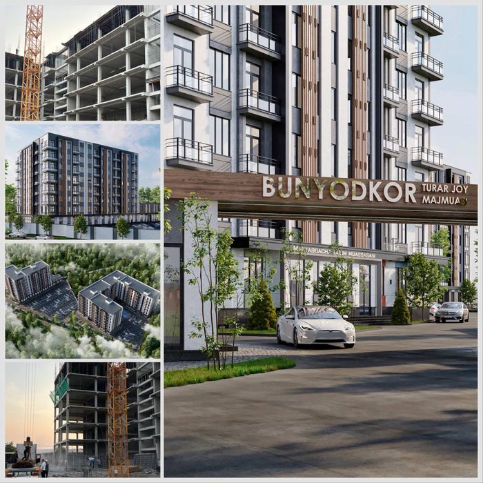 Янги квартиралар ЭНГ арзон нархда! Яшнобод тумани ЖК Бунедкор