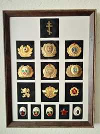 Опълченски кръст, кокарда, военни знаци, униформа 20 век.