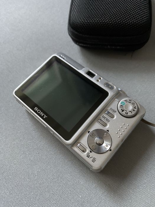 Aparat Foto Digital SONY Cyber-shot DSC-W55 Silver, Zeiss, Senzor CCC