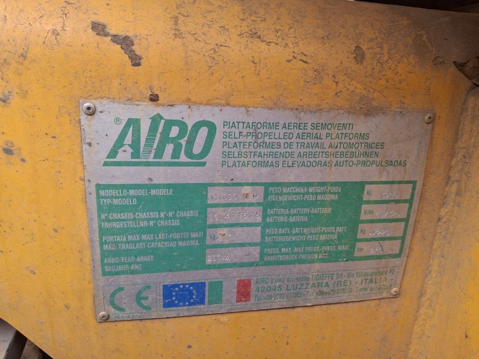 Nacela  NEW Airo 12m electrica