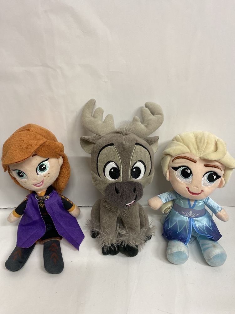 LOT 3 jucării din pluș Disney FROZEN II “Regatul de gheață”